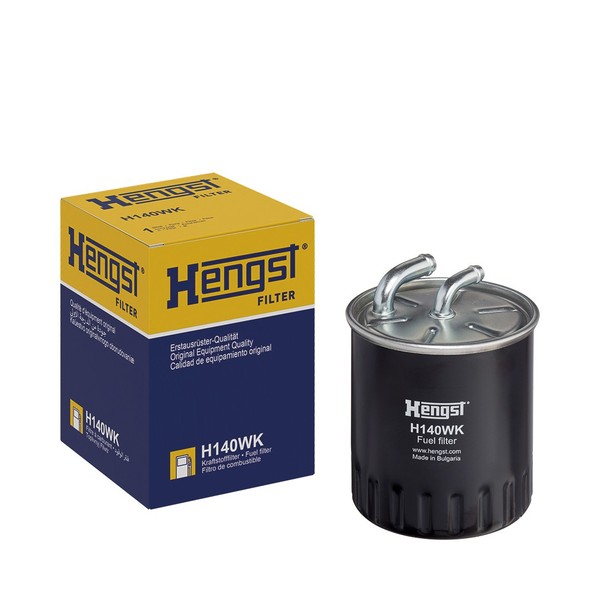Kraftstofffilter Leitungsfilter 127 Mm Hengst Filter FüR U.A. Mitsubishi Colt-image