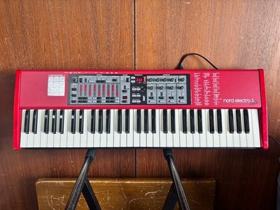Nord Electro 3 SIXTY ONE 61-key Keyboard with Piano and Organ Sounds w/ gig bag