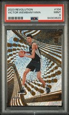 2023 PANINI REVOLUTION #104 VICTOR WEMBANYAMA PSA 9