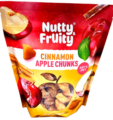 Nutty and Fruity Cinnamon Apple Wedges 24 Ounce Bag EXP 12/2026