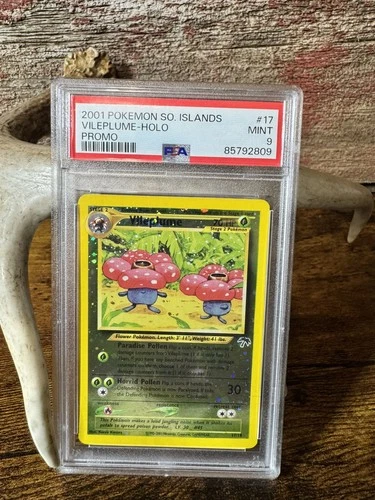 2001 POKEMON SOUTHERN ISLANDS PROMO #17 VILEPLUME-HOLO PSA 9