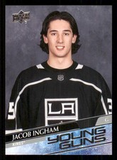 2020-21 Upper Deck #706 Jacob Ingham Young Guns RC