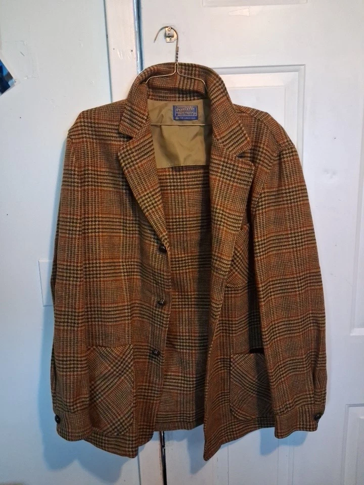 Tweed 1950s Vintage Outerwear Coats & Jackets for Men for sale | eBay