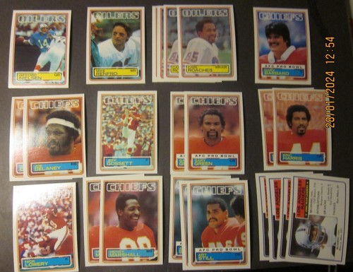1983 Topps Football Singles(1-396) NM-MT Pick, Choose, Complete Your Set-Updated - 第 221/251 張圖片