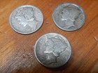 1 day sale! 3 Mercury Dime Coins Junk Silver 10c (4t) * see other listings *