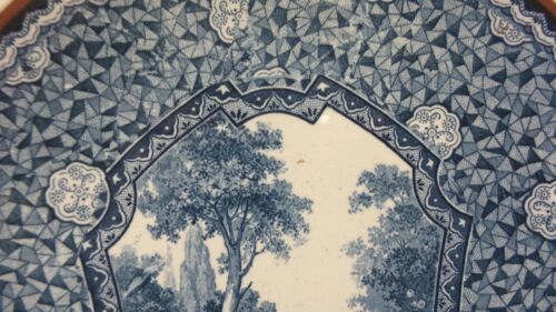 Villeroy & Boch (Bonn) FLAMANDE Blue 10 1/4" Dinner Plate, c.1920's - Picture 3 of 8