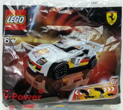 LEGO Shell V-Power Ferrari Polybags Set of 7 (30190 to 30196) Car