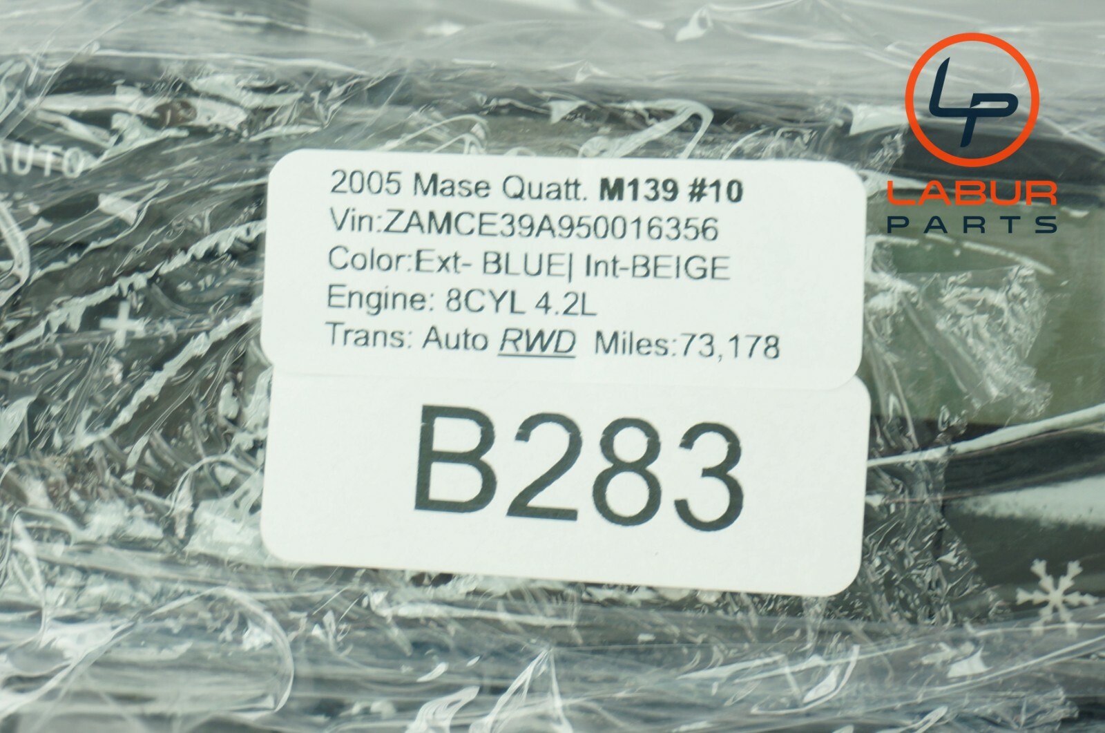Maserati Quattroporte 2003-2012 Climate control panel