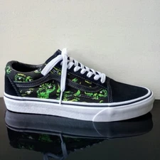 Vans Men's Old Skool Eyes In The Dark with Awesome Glow In The Dark Effect