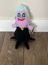 Disney VILLIANS The Little Mermaid URSULA 9" Plush STUFFED ANIMAL Toy NWT