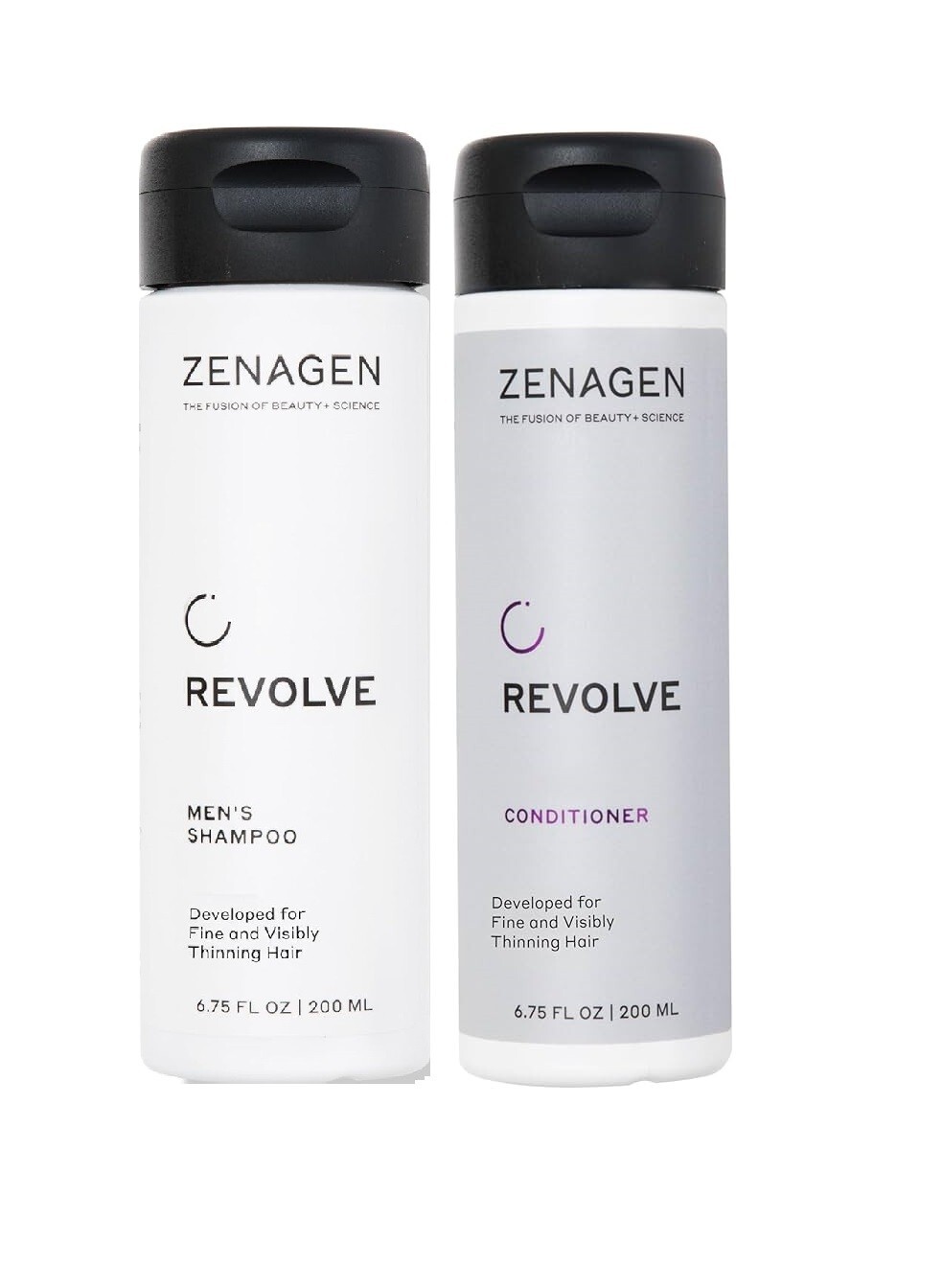 Мужской увлажняющий шампунь и кондиционер Zenagen Revolve Duo Set, 6,75 унций
