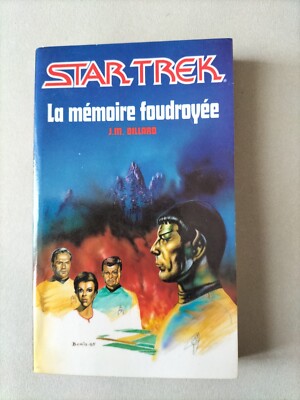 STAR TREK LA MEMOIRE FOUDROYEE NR 10 /J M BILLARD / BLACK FLOW