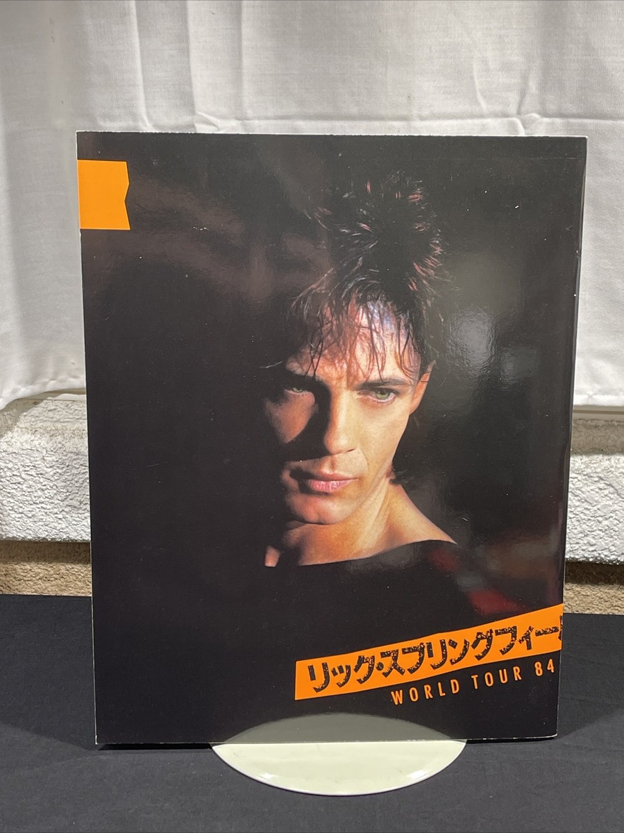 Rick Springfield World Tour 84 Tour Book | eBay