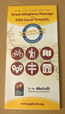 2023 Great Allegheny Passage - C & O Canal Brochure - Cumberland Maryland
