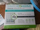 Home Energy Savings Kit Door Weatherstripping Door Sweep Window Film Light Bulbs — photo 3