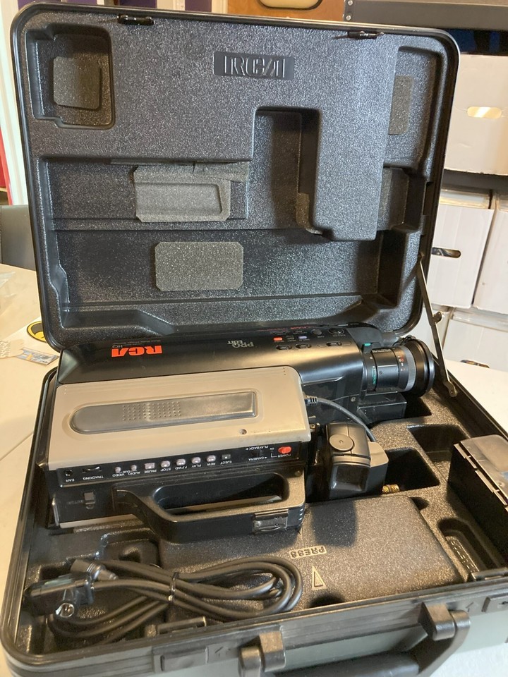 2 Vintage RCA Camcorders Have you been looking for these gems