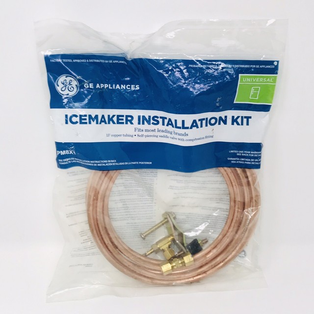 GE Universal 15 Ft Copper Tubing Ice Maker Installation Kit Pm8x1 For 