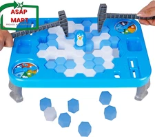 DR.DUDU Ice Breaker Game save Penguin on Ice Block Family Funny Game Penguin Tra