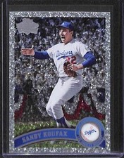 2011 Topps Anniversary Update Silver Sparkle Sandy Koufax #US140 NM