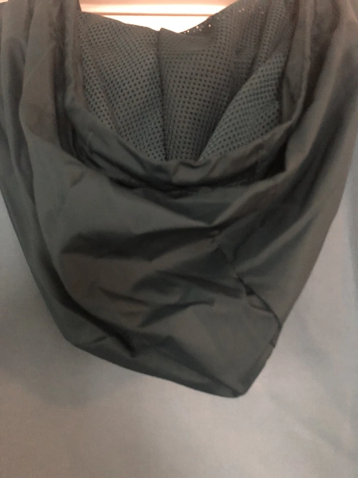 Under Armour UA Mens Sz 2XL Full Zip Fleece Lined Storm Hooded Vest  Blue Teal - Image 4 of 4