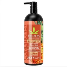 Hempz Biotin Conditioner - Sweet Pineapple & Honey Melon, 33.8 fl. oz./ 1 Liter