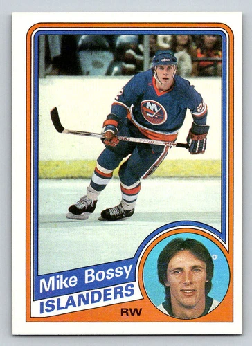1984-85 Topps #91 Mike Bossy (ref 182577)