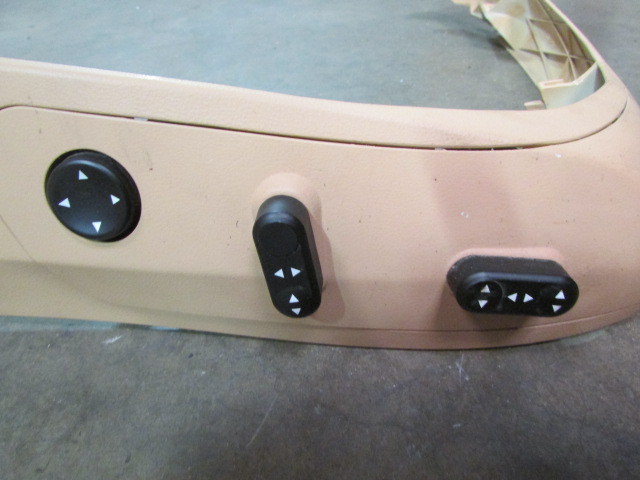 Maserati Quattroporte, RH, Right Seat Switch With Trim, Beige, P/N 9813182