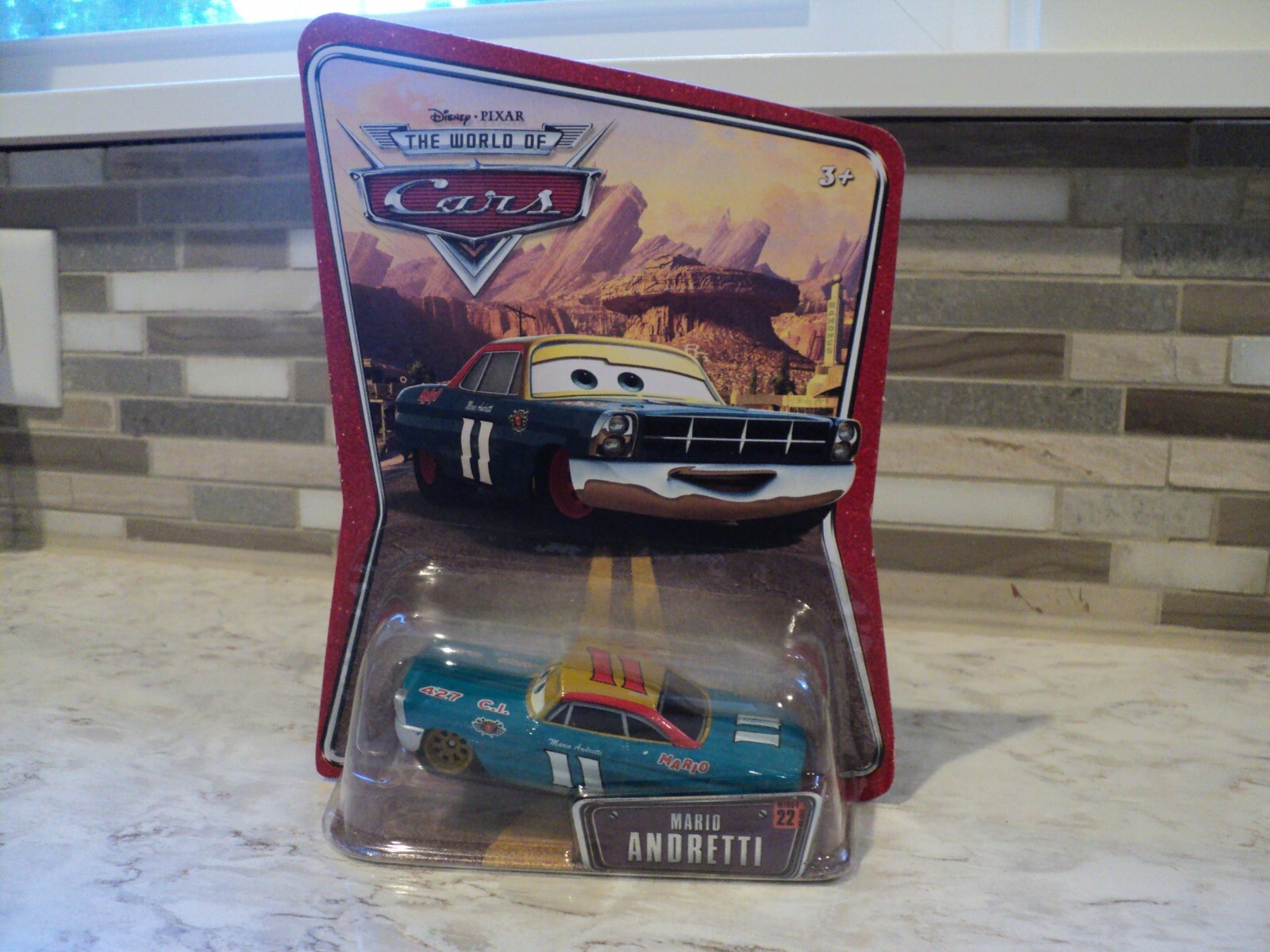 Disney Pixar Cars Mario Andretti 1/55 Scale