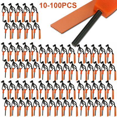 Multifunction Waterproof Flint Fire Starter Survival Tool Ferro Rods Starter 