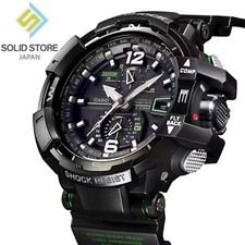 CASIO G-SHOCK GRAVITYMASTER GW-A1100-1A3JF SKY COCKPIT Radio Solar Watch 53.8mm