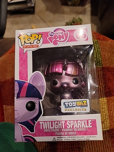 My Little Pony G4 MLP MIB ToyWiz exclusive Chase Metallic Twilight Sparkle POP  - Picture 1 of 6