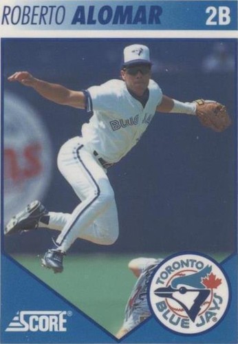 Roberto Alomar 1993 Toronto Blue Jays Cooperstown World Series Alt