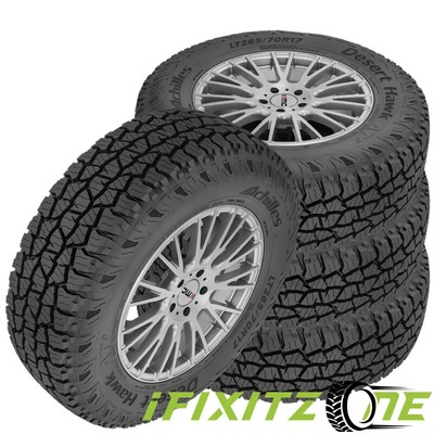 4 Achilles Desert Hawk AT3 235/75R15 109S Tires, Extra Load XL 500AA All Terrain