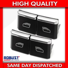 4x SWITCH BUTTON WINDOW COVER FOR PORSCHE MACAN PANAMERA CAYENNE ALL DOORS