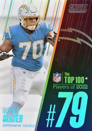 2023 Score Rashawn Slater #79