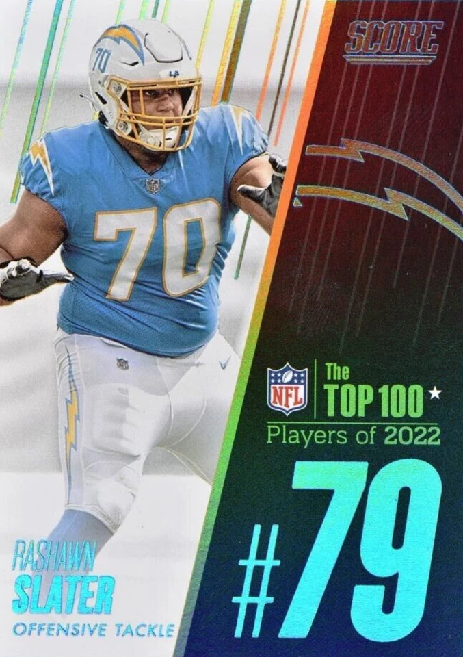 2023 Score Rashawn Slater #79