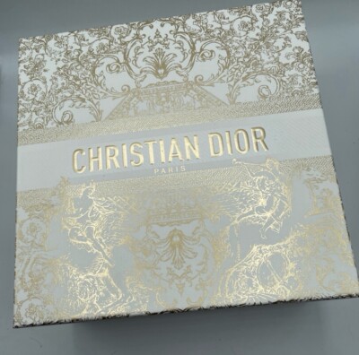 DIOR Holiday 2023 Limited Edition Gift Box L 8 1/2in H 8 1/2in W 4in-New