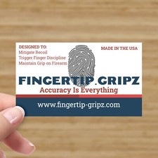 Fingertip-Gripz.com - gun grip tape for pistol and rifle Rubber Grip 