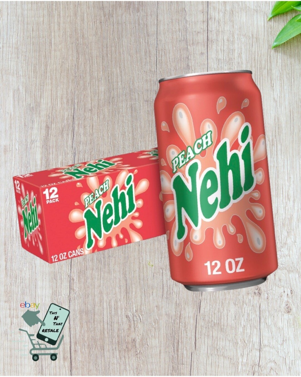 🍑Nehi Peach Soda (12 packs CANS) Exoticsoda 🍑 | eBay