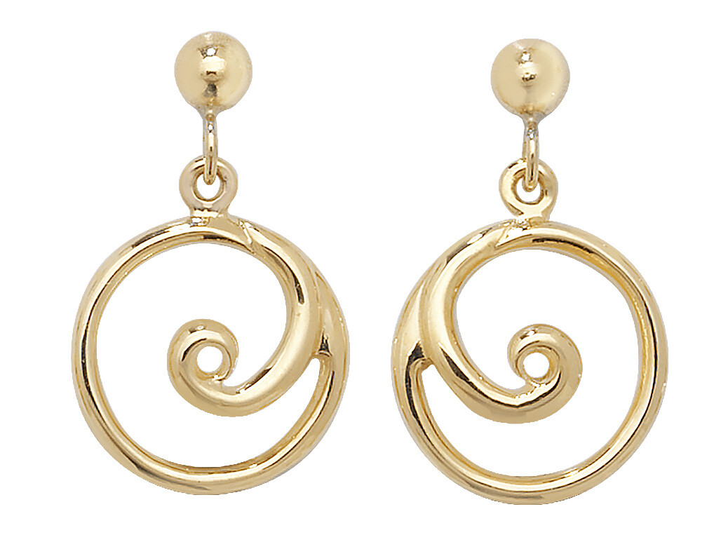 Boucles d'oreilles or 375/1000 pour femme : un cadeau de 20mm chargé d'émotion