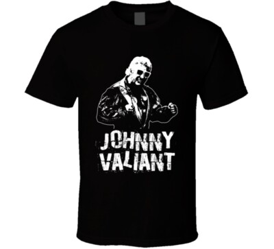 Johnny Valiant Retro Legends Of Wrestling Manager T Shirt