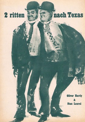 Progress Filmprog. Nr. 30/67 2 ritten nach Texas ( Oliver Hardy & Stan Laurel )