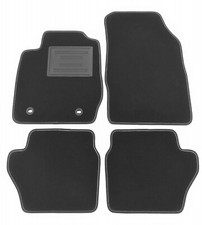 ASC tappetini auto set FORD FIESTA MK6 2008-2011 con bottoni OVALI e battitacco