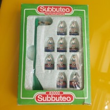 VINTAGE SUBBUTEO-63000-THE FOOTBALL GAME-INGHILTERRA-RIF. 6 -ANNI '80