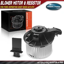 New Front HVAC Heater Blower Motor Resistor Kit for Ford Expedition 2007-2008