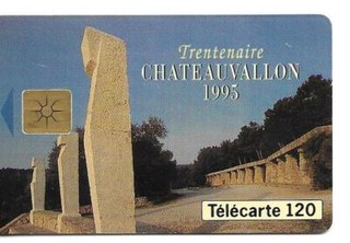 RARE / CARTE TELEPHONIQUE CHATEAUVALLON TOULON FRANCE / PHONECARD TELEFONKARTE
