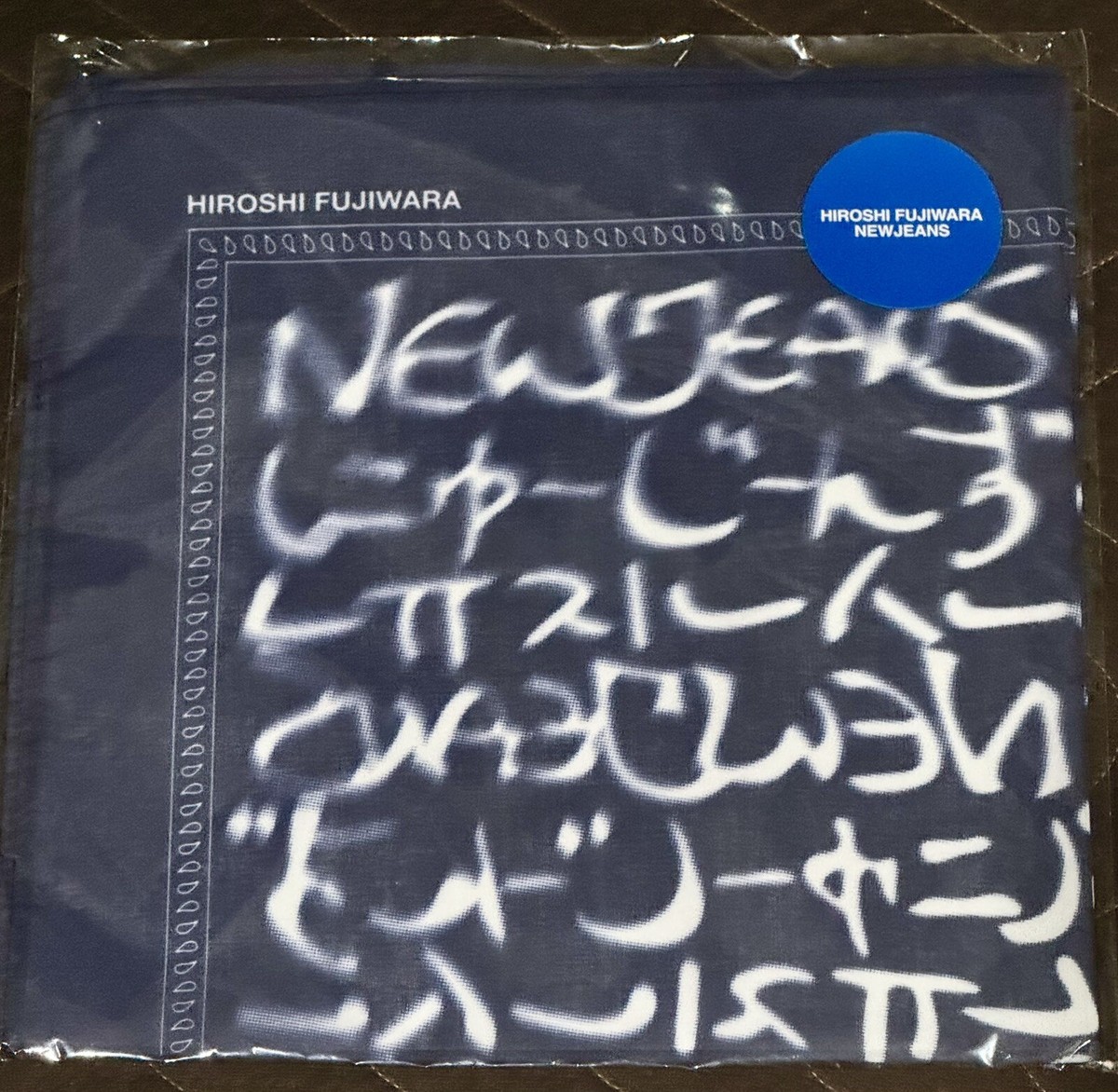 NEWJEANS X Hiroshi Fujiwara LIMITED EDITION COLLER BANDANA OFFLINE