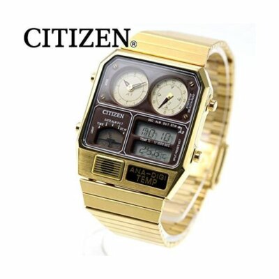 CITIZEN ANA-DIGI TEMP reprint model watch gold JG2103-72X CITIZEN ANA-DIGI TEMP reprint model watch gold JG2103-72X