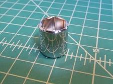 1 – Proto 4718, 9/16" Standard Socket, 1/4" Drive, 6 Point, Chrome. NEW