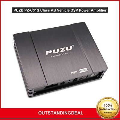 PUZU PZ-C31S Class AB Vehicle DSP Power Amplifier Audio Processor 6x150W ot25